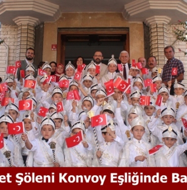 Sünnet Şöleni Konvoy Eşliğinde Başladı