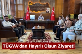 TÜGVA’dan Kaymakam Uğur Ünsal’a Hayırlı Olsun Ziyareti