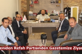 Yeniden Refah Partisinden Gazetemize Ziyaret