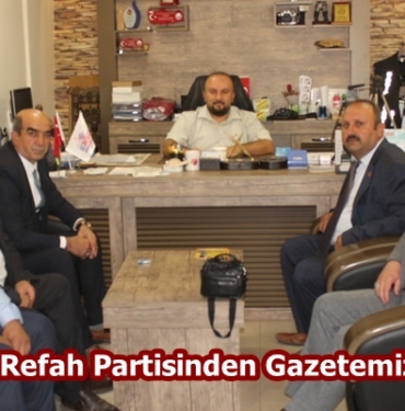 Yeniden Refah Partisinden Gazetemize Ziyaret