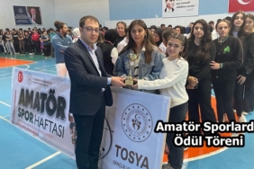 Amatör Sporlarda Ödül Töreni