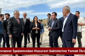 Hayırsever İşadamından Huzurevi Sakinlerine Yemek İkramı