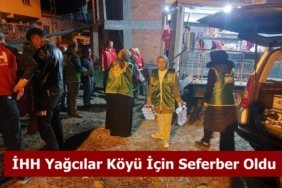 İHH Yağcılar Köyü İçin Seferber Oldu