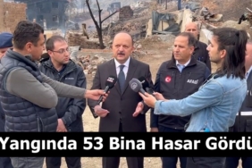 Kastamonu Valisi Meftun Dallı: Yangında 53 Bina Hasar Gördü