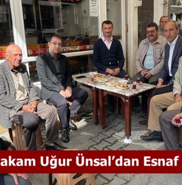 Kaymakam Uğur Ünsal’dan Esnaf Ziyareti