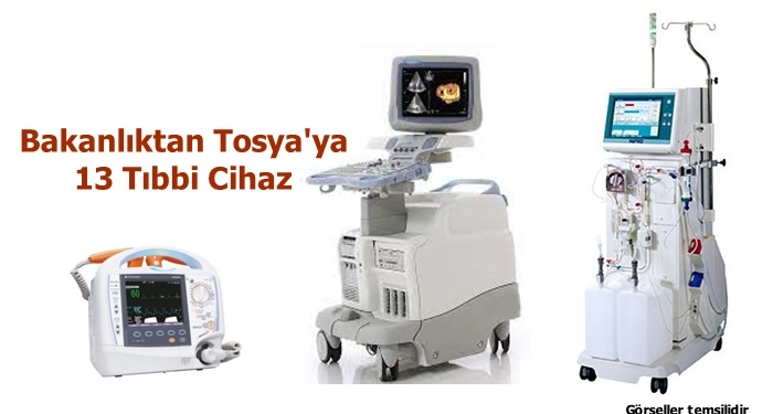 Tosya Devlet Hastanesine 13 Adet Tıbbı Cihaz
