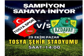 Tosyaspor Pazar Günü İlk Maçına Çıkıyor