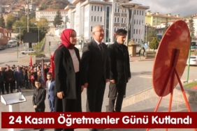 24 Kasım Öğretmenler Günü Kutlandı