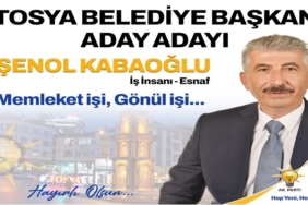 Ak Parti Tosya Belediye Başkan Aday Adayı Şenol Kabaoğlu,