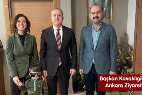 Belediye Başkanı Volkan Kavaklıgil’den MHP Genel Başkan Yardımcısı Sadir Durmaz’a Ziyaret
