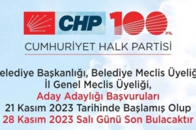 CHP’de Aday Adaylığı Süreci Başladı