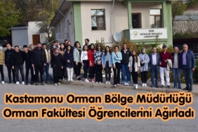 Kastamonu Orman Bölge Müdürlüğü Orman Fakültesi Öğrencilerini Ağırladı