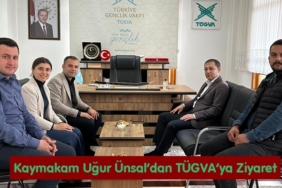 Kaymakam Uğur Ünsal’dan TÜGVA’ya Ziyaret