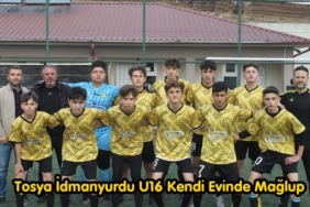 Tosya İdmanyurdu U16 Kendi Evinde Mağlup