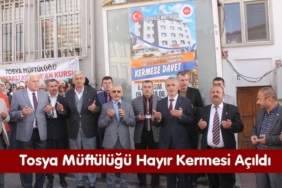 Tosya Müftülüğü Hayır Kermesi Açıldı