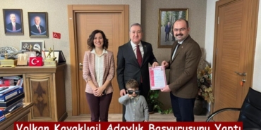Volkan Kavaklıgil Belediye Başkanlığı Adaylık Başvurusunu Yaptı