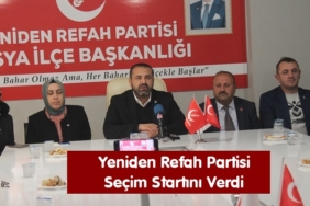 Yeniden Refah Partisi Tosya’da Seçim Startını Verdi