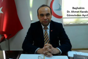 Başhekim Dr. Ahmet Karakuş Görevinden Ayrıldı