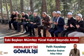 Eski Başkan Mümtaz Yücel Kabri Başında Anıldı