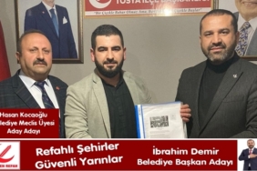 Hasan Kocaoğlu Yeniden Refah Partisinden Belediye Meclis Üyesi Aday Adayı