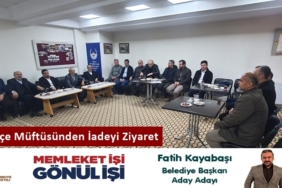 İlçe Müftüsünden Din Görevlileri Derneğine Ziyaret