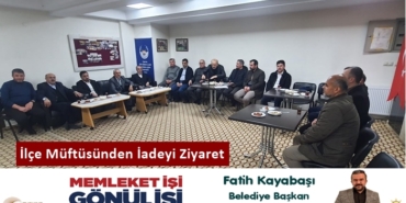 İlçe Müftüsünden Din Görevlileri Derneğine Ziyaret