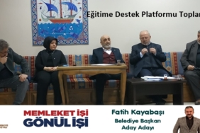 Kastamonu Eğitime Destek Platformu Toplantısı Tosya'da Yapıldı