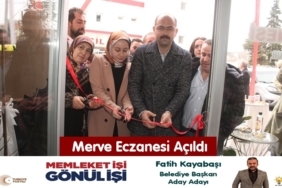 Merve Eczanesi Açıldı