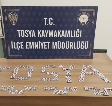 Tosya Emniyeti’nden Hap Operasyonu
