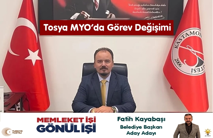 Tosya Meslek Yüksekokulu Müdürlüğünde Mehmet Karamanoğlu Dönemi