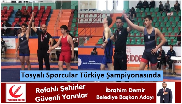 Tosyalı Sporcular Türkiye Şampiyonasında
