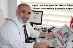 Aile Büyüğümüz Mustafa Ünsal’ı Vefatının Sene-i Devriyesinde Rahmetle Anıyoruz