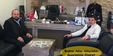Ak Parti Belediye Başkan Aday Adayı Fatih Doğramacı’dan Gazetemize Ziyaret