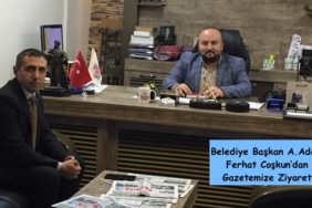 Ak Parti Belediye Başkan Aday Adayı Ferhat Coşkun’dan Gazetemize Ziyaret