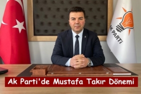 Ak Parti İlçe Başkanı Mustafa Takır Oldu