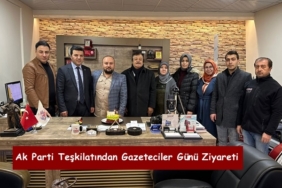 Ak Parti Teşkilatından Gazeteciler Günü Ziyareti