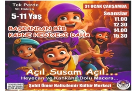 Başkan Kavaklıgil’den Çocuklara Bir Karne Hediyesi Daha