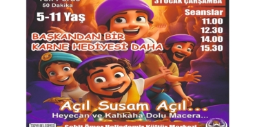 Başkan Kavaklıgil’den Çocuklara Bir Karne Hediyesi Daha