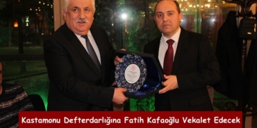 Kastamonu Defterdarlığına Fatih Kafaoğlu Vekalet Edecek