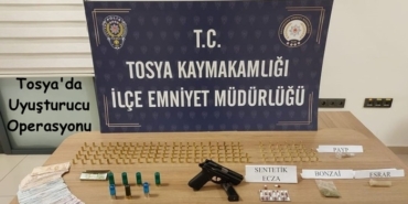 Tosya Emniyetinden Uyuşturucu Operasyonu