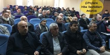 Tosyalı Çiftçilere Hibe Destekleri Anlatıldı