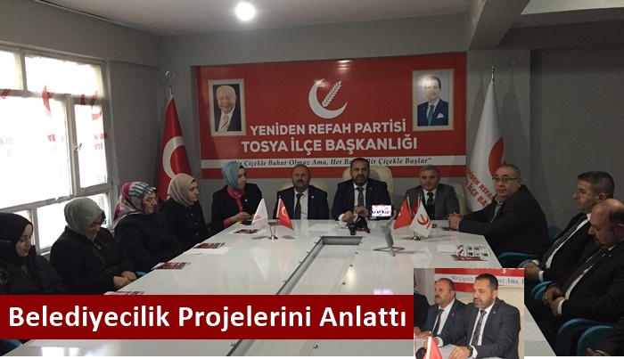 Yeniden Refah Partisi Belediye Başkan Adayı İbrahim Demir, Belediyecilik Projelerini Anlattı