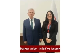 A.Büyükşehir Belediye Başkanı Mansur Yavaş’tan CHP Tosya Belediye Başkan Adayı Tuğçe Kefeli’ye Destek