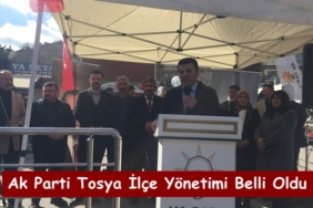 Ak Parti Tosya İlçe Yönetimi Belli Oldu