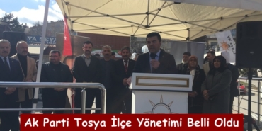 Ak Parti Tosya İlçe Yönetimi Belli Oldu