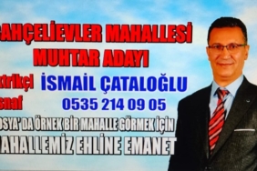 Bahçelievler Mahallesi Muhtar Adayı İsmail Çataloğlu