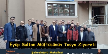 Eyüp Sultan Müftüsü Basri Bektaş’dan Din Görevlileri Derneğine Ziyaret