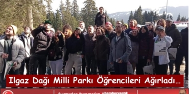 Ilgaz Dağı Milli Parkı “Yeşil Uygulamalar Gençlik Çalışanları Değişimi” Programı Kapsamında Yerli ve Yabancı Öğrencileri Ağırladı…