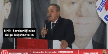 MHP İlçe Başkanı Suat Bazlamaçcı: Birlik Beraberliğimize Gölge Düşürmeyelim