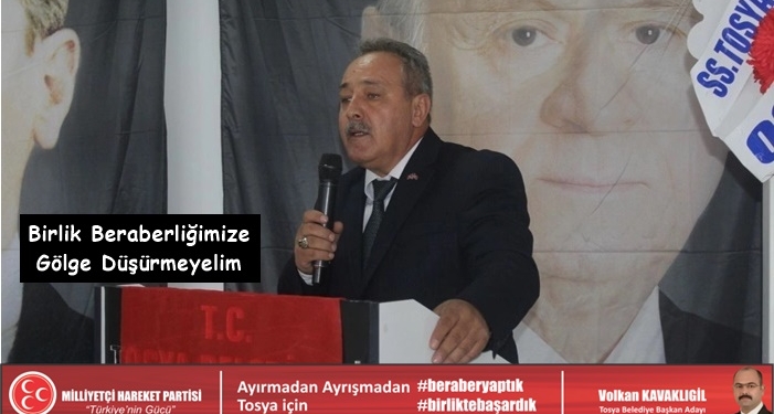 MHP İlçe Başkanı Suat Bazlamaçcı: Birlik Beraberliğimize Gölge Düşürmeyelim